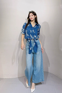 Camisa Hawaiana Personalizada Liu Ming 2026 para Mujer, Estampado Floral, Vacaciones de Verano, Estilo Hip Hop, Camisa de Playa con Logotipo Frontal, Suministro ODM - Product Image 1