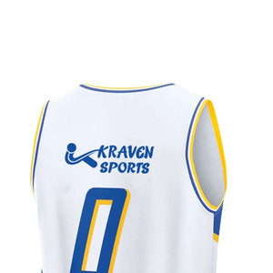 Maillot de basket-ball au design unique, 100 % haute qualité, imprimé par sublimation, en vente - Product Image 5