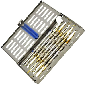 ชุดเครื่องมืออุดฟันแบบแมนนวล ทำจากสแตนเลสสตีล ทนความร้อน ใช้ได้กับคอมโพสิตและอัลมาลกัม - Product Image 3