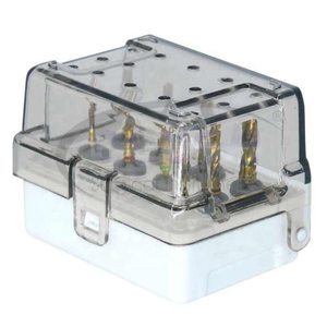 Kit de 8 piezas de instrumentos quirúrgicos para implantes, autoclavables, con soporte para taladro recubierto de plasma dorado, manual incluido, de Blush Surgical - Product Image 6