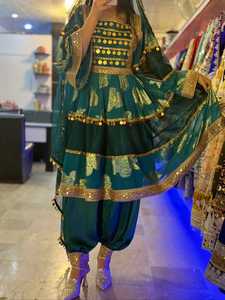 Premium Quality Afghani <b>Dresses</b> Ethnic Embroidery Muslim Modest Long Casual <b>Dresses</b> Festival Wedding Wear Custom Colors & Sizes - Product Image 5