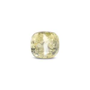 3 Carat Oval Cut Yellow Sapphire Loose Gemstone for Fine Jewelry - Product Image 1