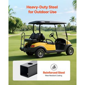 Maniglia per Carrello da Golf 17.7 X 9.3 X 35.6 Pollici, Compatibile con la Maggior Parte dei Carrelli, Facile Installazione, Nessuna Modifica Necessaria, Metallo 27.5 Pollici - Product Image 6