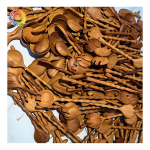 Cuillère en bois d'acacia - Écologique, cuillère à soupe en bois écologique, cuillère à miel, outils pour café et thé, pour l'exportation - Product Image 3