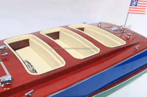 Gia Nhien Fabricant Conception personnalisée quantité minimale de commande basse MISS CATALINA 5 AVALON MODÈLE DE BATEAU EN BOIS-MODÈLE DE BATEAU EN BOIS-ARTISANAT - Product Image 6