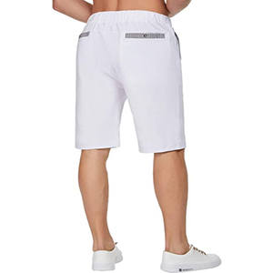 Shorts de plage écologiques pour hommes, taille haute, à boutons, séchage rapide, respirants, coupe ample, pour sports de plein air - Product Image 3