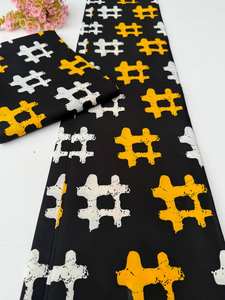 Tissu imprimé à la cire africaine Hitjem Export avec des motifs colorés et une sensation de coton doux pour les vêtements et la mode - Product Image 3