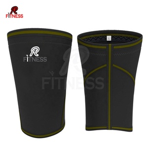 Genouillère de compression professionnelle robuste et personnalisée en néoprène 7 mm, respirante et légère, pour la musculation - Product Image 6