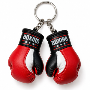 Porte-clés personnalisé en forme de gants de boxe, mini pendentif gants de boxe, porte-clés sportif personnalisé, cadeau promotionnel, accessoire de gym, club de boxe - Product Image 6