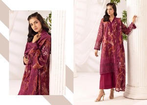 New Arrivals Summer collection 2026 women top quality shalwar kameez 3 pcs Unstitch Summer Cotton / Lawn <b>Suits</b> - Product Image 3