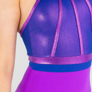 Justaucorps de performance personnalisé pour femme, extensible, pour la danse, la gym, le fitness, l'entraînement, vêtements de sport tendance, fabricant OEM ODM - Product Image 6