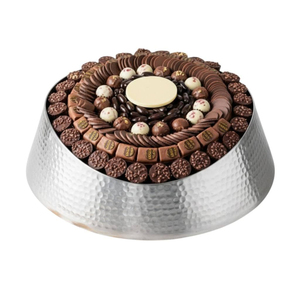 Offre Spéciale : Bol en Bois pour Servir le Chocolat avec Chocolats en Forme de Cœur, Dattes et Bonbons Assortis – Idéal pour les Occasions Cadeaux - Product Image 4