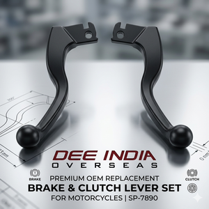 Levier de frein et d'embrayage pour moto Bajaj Discover 100 |   Ensemble de leviers de commande, pièce de rechange OEM - Product Image 3