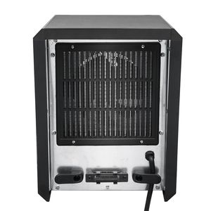 Riscaldatore domestico HT1188N da 1500W con 4 tubi al quarzo neri in stile digitale, include ventola in metallo - Nero - Product Image 5
