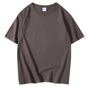 เสื้อยืดสตรีทแวร์แบบสั่งทำขายส่ง ยูนิเซ็กซ์ เนื้อผ้าหนา GSM 100 เปอร์เซ็นต์ ผ้าฝ้ายหวีอย่างดี เสื้อยืดเปล่าพรีเมียม รับผลิตแบบ OEM - Product Image 2