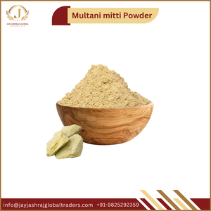 Poudre de Multani Mitti Herbacée Premium, Terre de Fuller Naturelle pour les Masques Faciaux, Soins de la Peau et Approvisionnement en Gros pour l'Exportation - Product Image 3