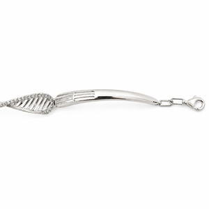 925 Sterling Silver Twisted <b>Infinity</b> Link <b>Bracelet</b> for Women High Polish Elegant Daily Wear Party Gift Jewelry Style - Product Image 2