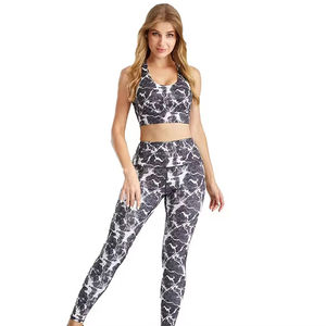 Conjuntos de yoga en oferta, conjunto deportivo para mujer, conjuntos de fitness para gimnasio, conjunto de yoga transpirable, atlético, 8 piezas, conjunto de yoga modesto. - Product Image 4