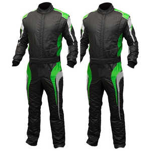 Traje de Carreras de Karting Personalizado Unisex, Transpirable, de Secado Rápido, con Spandex, Algodón y Serigrafía, Manga Larga, Venta Caliente - Product Image 6