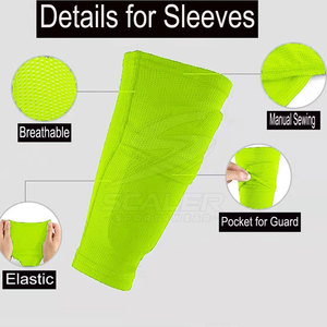 สนับแข้งฟุตบอลสำหรับผู้ใหญ่ วัสดุ EVA ป้องกันอย่างดี ระบายอากาศได้ดี น้ำหนักเบา - Product Image 3