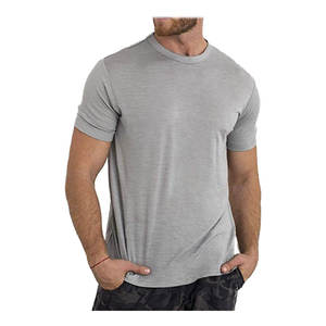 T-shirt de sport pour homme à manches courtes, séchage rapide, respirant, pour la musculation, entraînement, compression, sport - Product Image 4