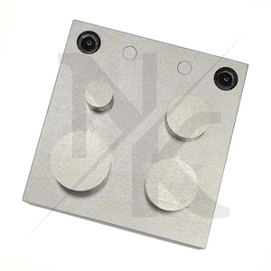 Cortador de discos de acero inoxidable de calidad premium, fácil de usar, de forma redonda, para hacer aretes con 4 perforaciones, tamaño 15/32"-1", personalizado. - Product Image 6