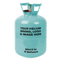 Vente en gros de bouteilles de gaz hélium en acier de 5 L, type jetable, haute qualité, disponibles à prix abordable