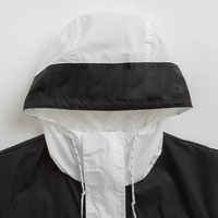 Veste coupe-vent surdimensionnée en polyester Oxford imperméable, respirante et résistante au vent, personnalisable pour la mode et les activités de plein air