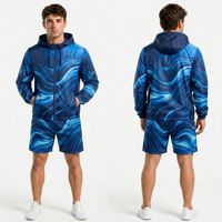 Conjunto Corto Impermeable con Estampado de Camuflaje en Tonos Tierra, Chaqueta Cortavientos Táctica para Hombre, Traje Deportivo de Poliéster Resistente al Viento para Senderismo al Aire Libre