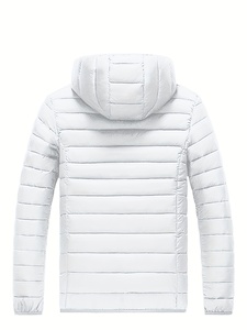Custom <b>Velvet</b> <b>Men</b> Puffer <b>Jacket</b> Streetwear Warm Winter Outerwear Luxury Bubble Coat Wholesale - Product Image 2