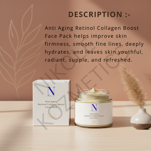 Masque Visage Anti-Âge au Rétinol, Collagène et Acide Hyaluronique – Effet Raffermissant, Lissant et Éclatant – Parfum Floral Doux – Soin Traitant pour la Peau - Product Image 5