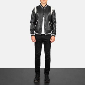 Chaqueta Varsity Vintage Original de Poliéster/Algodón, Transpirable, para Hombre, al Mejor Precio, Premium, para Béisbol, Temporada de Invierno, OEM - Product Image 3