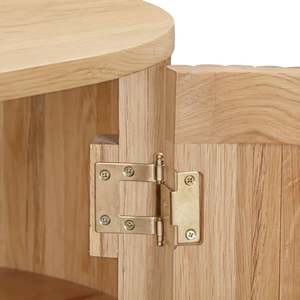 Meuble TV en teck en gros avec tiroir et étagère pour projets hôteliers, d'appartements et de villas - Product Image 5