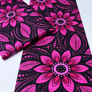 Tela de Poliéster con Estampado de Cera Premium para la Producción de Prendas con Logotipo Personalizado y Marca Mozambique Hecha a Medida por Hitjem Export - Product Image 1