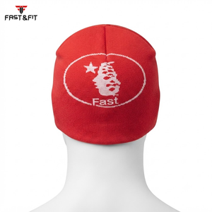 Best Sale High Quality Custom Breathable 100% Cotton <b>Beanie</b> Hat 3D Embroidery Waterproof Multi Color Optional Winter Cap - Product Image 5