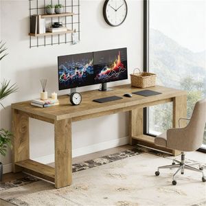 Rectangular <b>Dining</b> <b>Table</b> Two-Person Office & Study <b>Desk</b> <b>for</b> Conference Use - Product Image 2