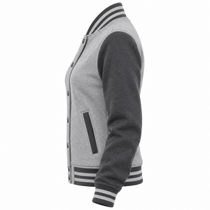 <b>Women</b> Varsity <b>Quilted</b> <b>Jacket</b> <b>Lightweight</b> Comfortable Embroidery OEM/ODM Custom Made Unique Design Contrast Color Long Sleeves - Product Image 2
