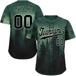 Maillot de baseball entièrement sublimé, vêtements de sport respirants pour hommes, femmes et équipes de jeunes - Product Image 4