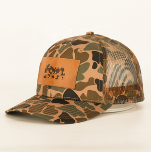 Casquettes de baseball sportives à 5 panneaux de haute qualité, motif camouflage personnalisé, fabriquées par l'usine Hai Duong, unisexes, toutes saisons, 100% coton - Product Image 1