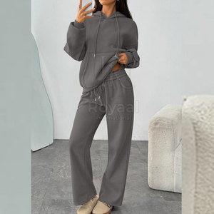 Conjuntos Deportivos Holgados de Algodón para Mujer, de Secado Rápido, Manga Larga, Ligeros - Product Image 3