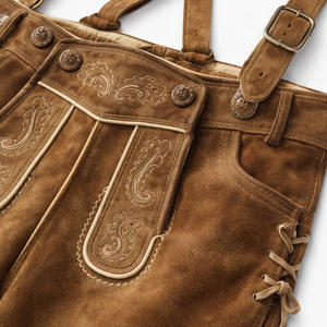 Wholesale Oktoberfest Leather <b>Pants</b> - Custom Designs for Men | OEM Manufacturer of Leather Trousers - Product Image 4