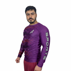 Rashguards à manches longues sur mesure, respirants et personnalisables avec votre logo – Service OEM disponible - Product Image 5