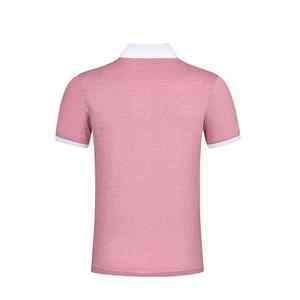 Camisas de polo de golf para hombre, poliéster, de secado rápido, transpirables, de manga corta, camisas de polo de golf para hombre, camisas de polo para hombre, camisa rosa sólida para hombre - Product Image 3