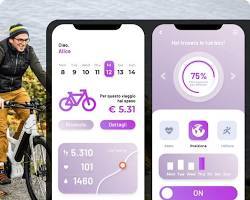 Application de location de vélos avec réservation instantanée, suivi GPS, paiements sécurisés, historique des trajets et plans de location flexibles. - Product Image 2