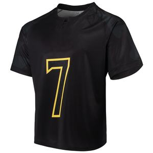 2026 New Men's Handball Jerseys Customized Logo Full Sublimated 220 Grams Solid Breathable 100% <b>Polyester</b> V-neck Short Sleeve - Product Image 4