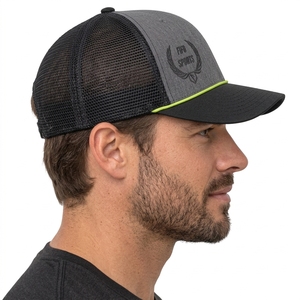 หมวกแก๊ป Trucker พรีเมียม ตาข่ายด้านหน้า โฟมด้านหน้า ปิดด้วย Snapback ผ้าระบายอากาศ น้ำหนักเบา สวมใส่สบาย รับผลิตตามสั่ง ขายส่ง - Product Image 3