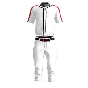 Uniforme de Béisbol para Adultos al por Mayor, 100% Poliéster, Nuevo Modelo, Secado Rápido, Transpirable, Sólido, Pantalón Corto, Ropa de Softbol para Hombre, Logotipo Frontal Personalizado - Product Image 1