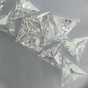 Diamantes Sueltos con Corte Triangular, Color D, Cultivados en Laboratorio, Brillantes, para Joyería, Piedras de Diamante de Laboratorio - Product Image 3