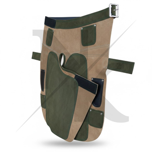 Tablier de fermeur en cuir véritable de qualité supérieure, ergonomique, avec fermeture à boucle renforcée, pour fermeurs modernes et professionnels – Vente chaude - Product Image 4