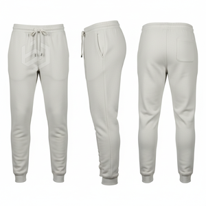Men's <b>Lightweight</b> High Waist Cotton Sweatpants Elastic Drawstring Casual <b>Joggers</b> with Side Pockets Autumn Wear - Product Image 1